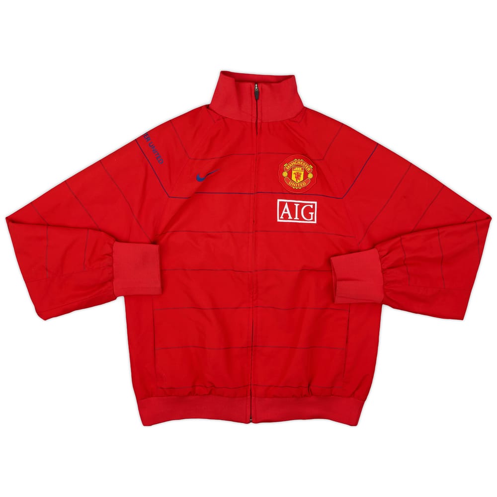 2008-09 Manchester United Nike Track Jacket - 6/10 - (S)