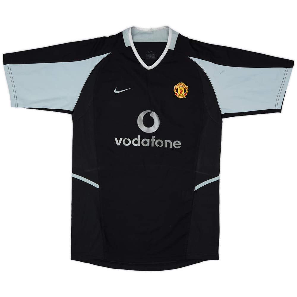 2002-04 Manchester United GK S/S Shirt - 6/10 - (XL.Boys)