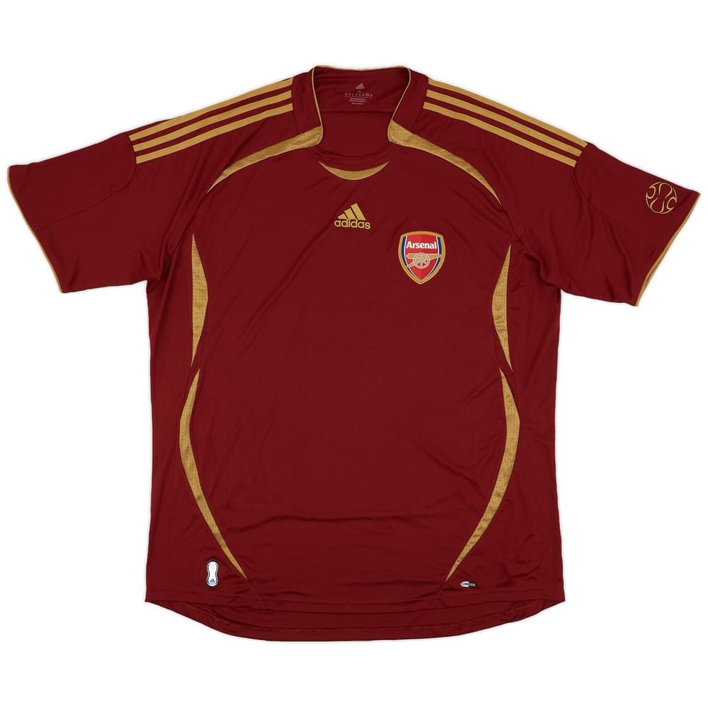 2021-22 Arsenal adidas Teamgeist Training Shirt - 9/10 - (XL)