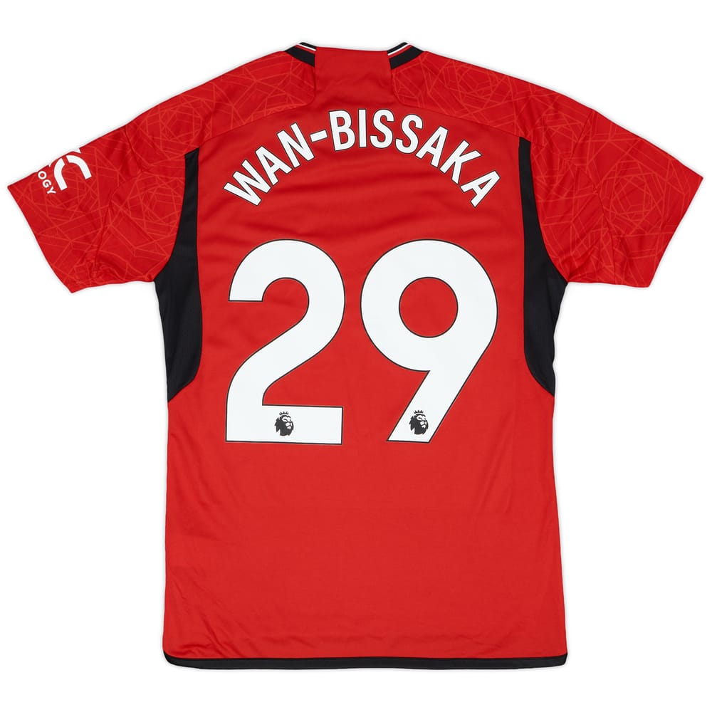 2023-24 Manchester United Home Shirt Wan-Bissaka #29 (M)