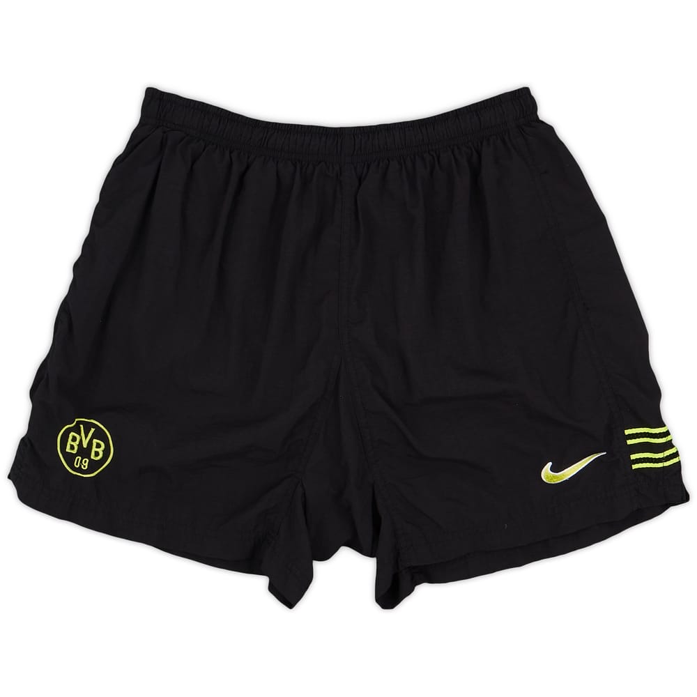 1997-98 Borussia Dortmund Home Shorts - 6/10 - (L)