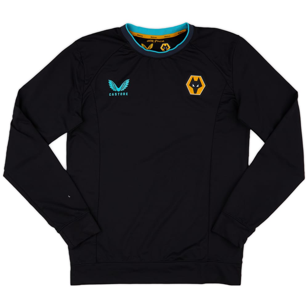 2021-22 Wolves Castore Training L/S Shirt - 8/10 - (M)
