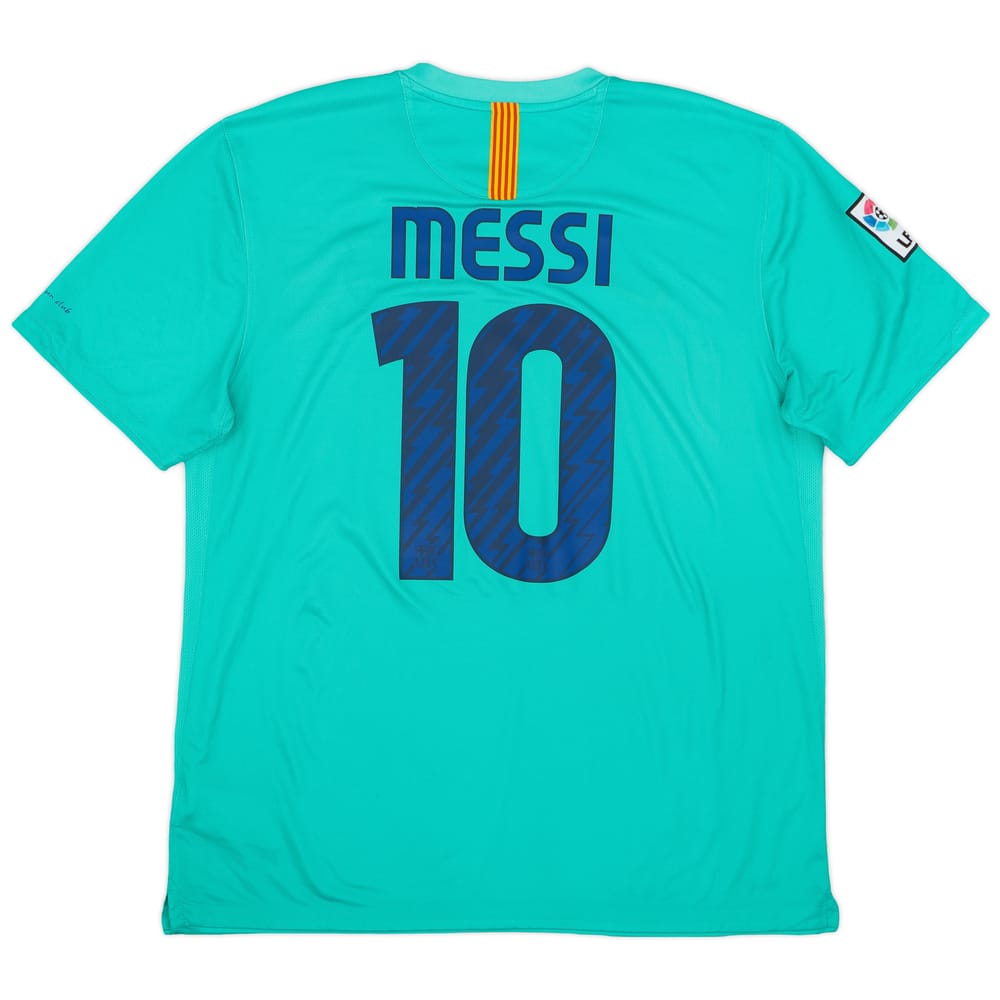 2010-11 Barcelona Away Shirt Messi #10 - 7/10 - (XL)
