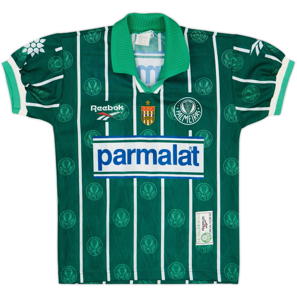 1996 Palmeiras 'Campeonato Paulista' Home Shirt #10 - 8/10 - (L.Boys)