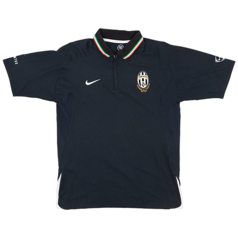 2005-06 Juventus Nike 1/4 Zip Training Shirt - 8/10 - (M)