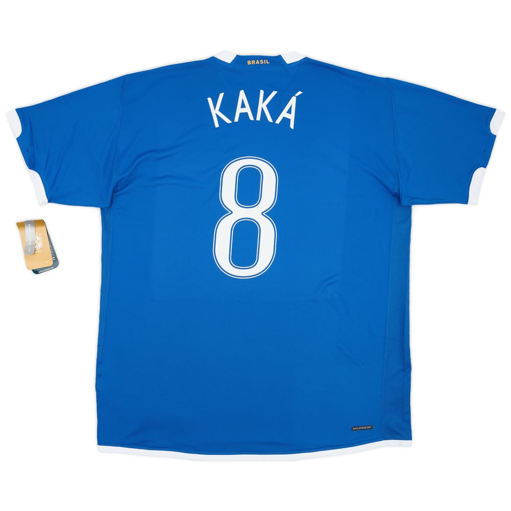 2006-07 Brazil Away Shirt Kaka #8 (XXL)