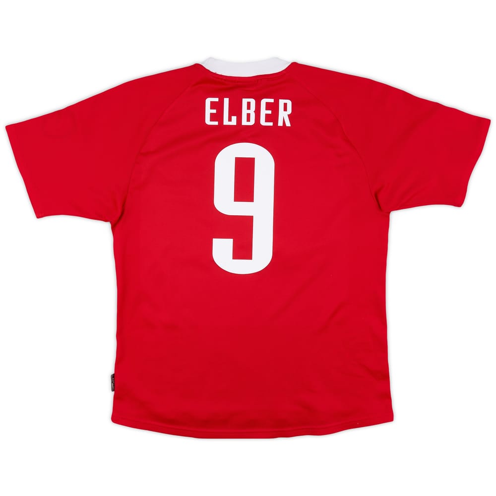 2001-02 Bayern Munich CL Shirt Elber #9 - 7/10 - (M)