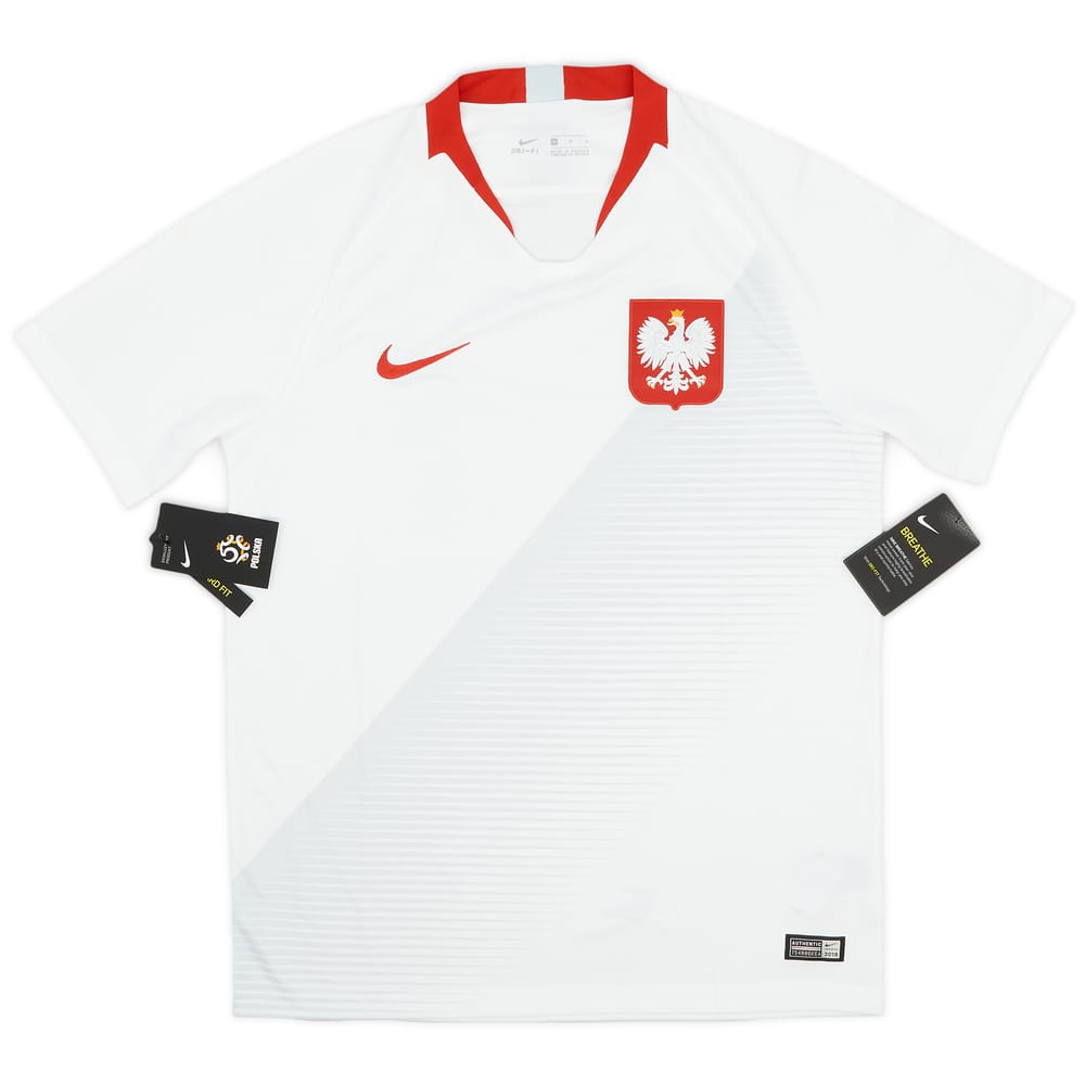 2018-19 Poland Home Shirt (M)
