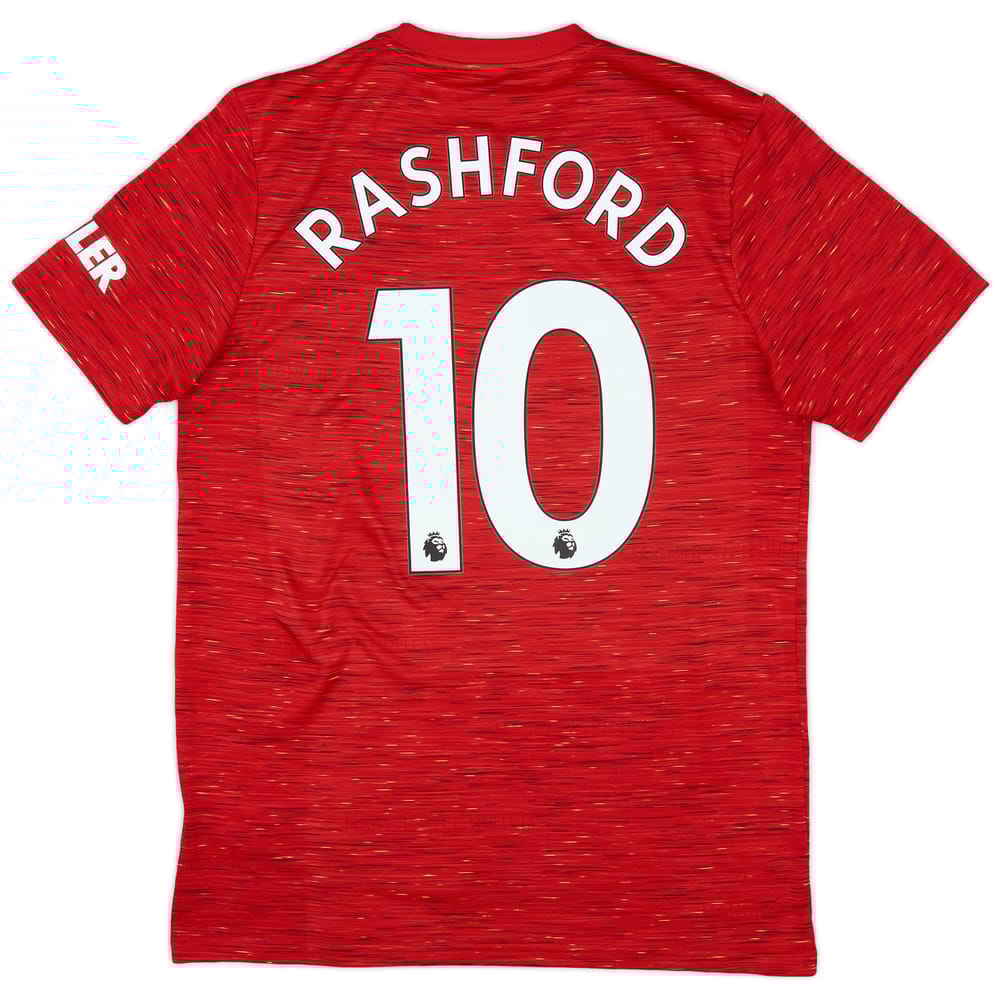 2020-21 Manchester United Home Shirt Rashford #10 - 10/10 - (M)