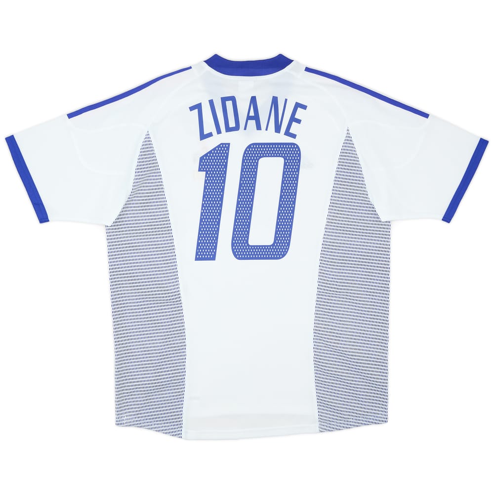 2002-04 France Away Shirt Zidane #10 (L)