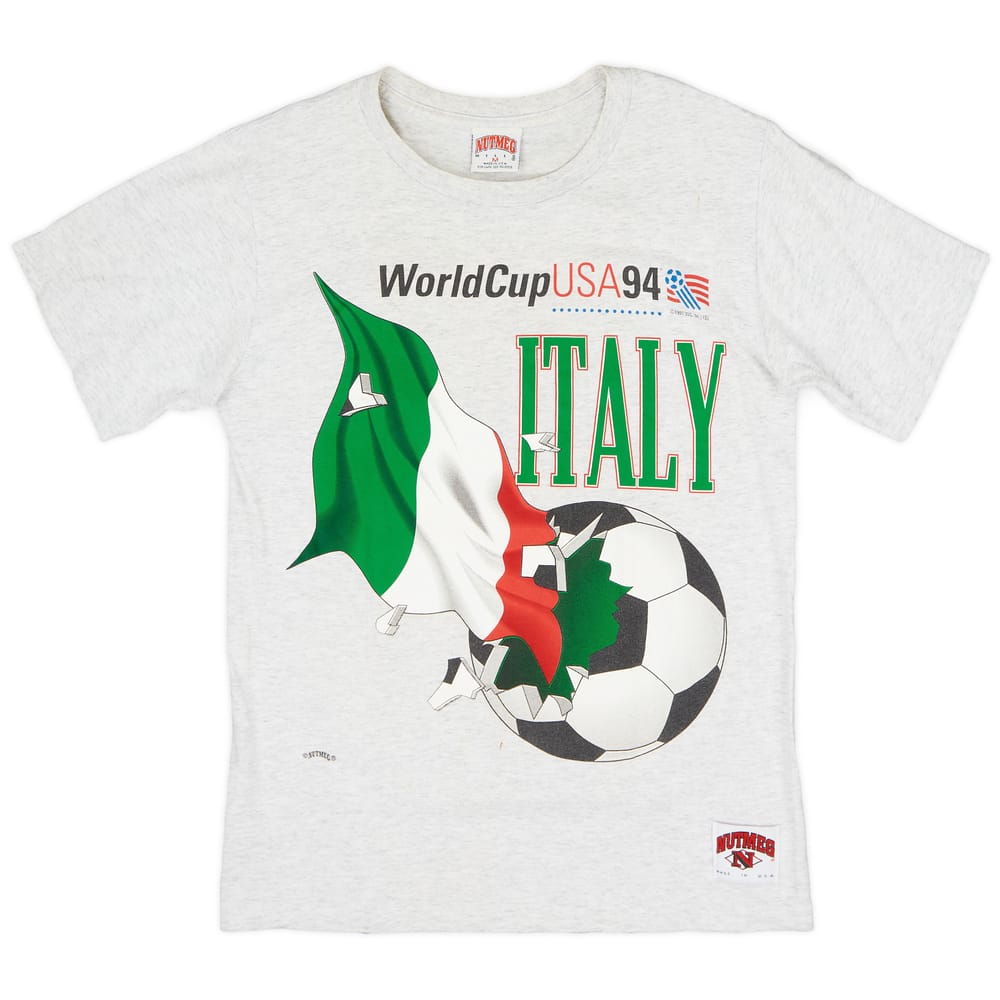 1994-95 Italy "USA 94" Graphic Shirt - 8/10 - (M)