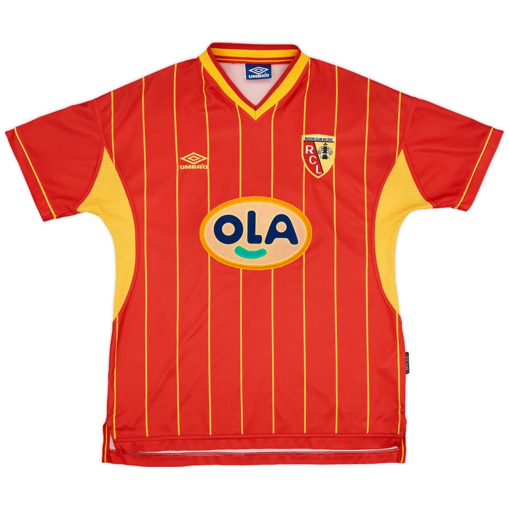1999-00 Lens Home Shirt - 8/10 - (XL)