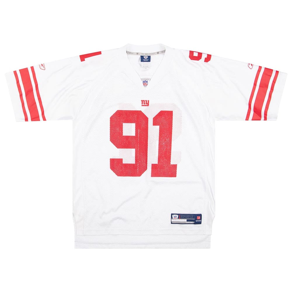 2007 New York Giants Tuck #91 Reebok On Field Jersey (Away) L