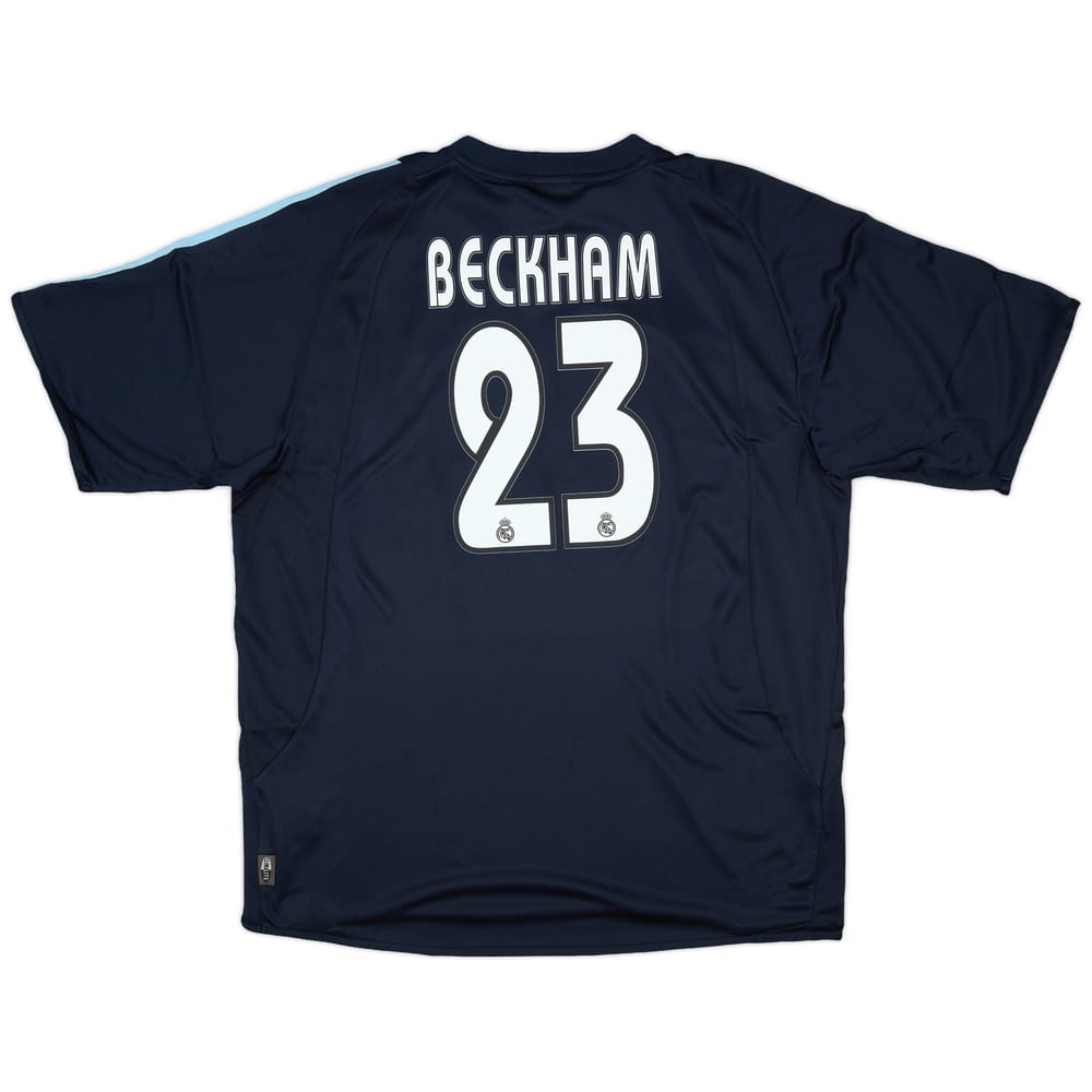 2003-04 Real Madrid Away Shirt Beckham #23 (XL)
