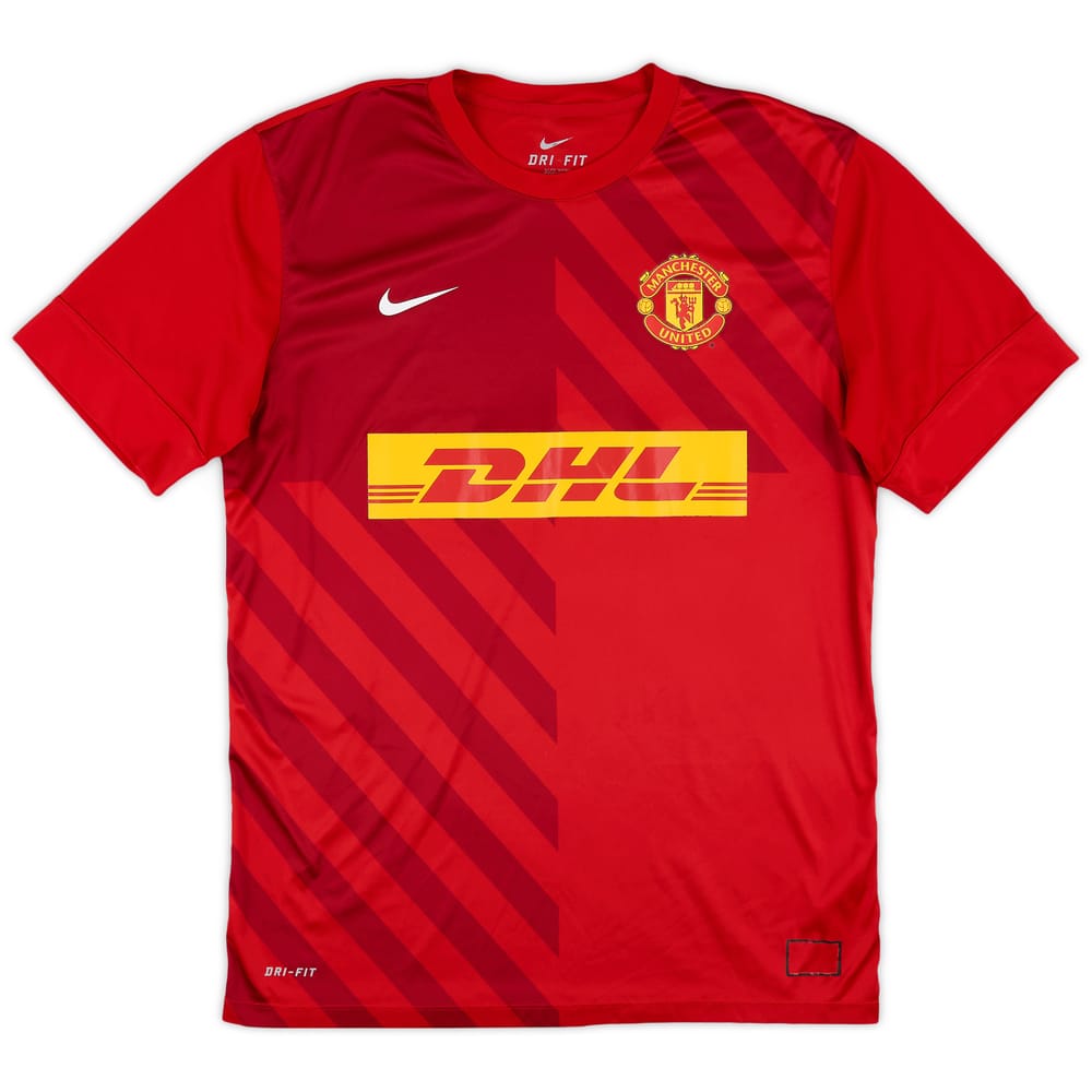 2012-13 Manchester United Nike Training Shirt - 6/10 - (L)