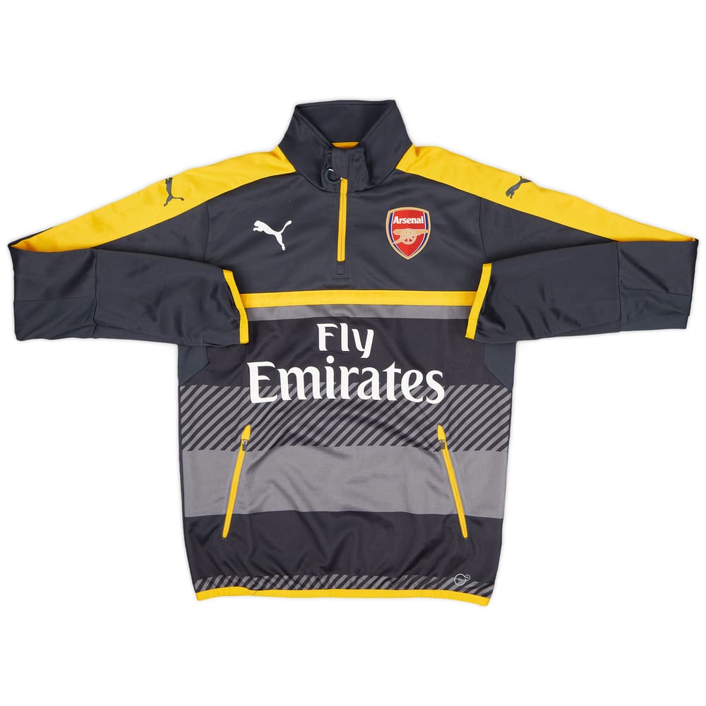 2016-17 Arsenal Puma 1/4 Zip Drill Top - 10/10 - (S)