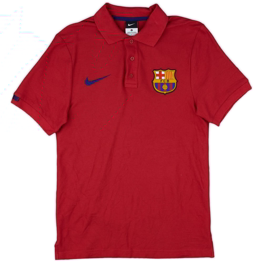 2015-16 Barcelona Nike Polo Shirt - 8/10 - (S)