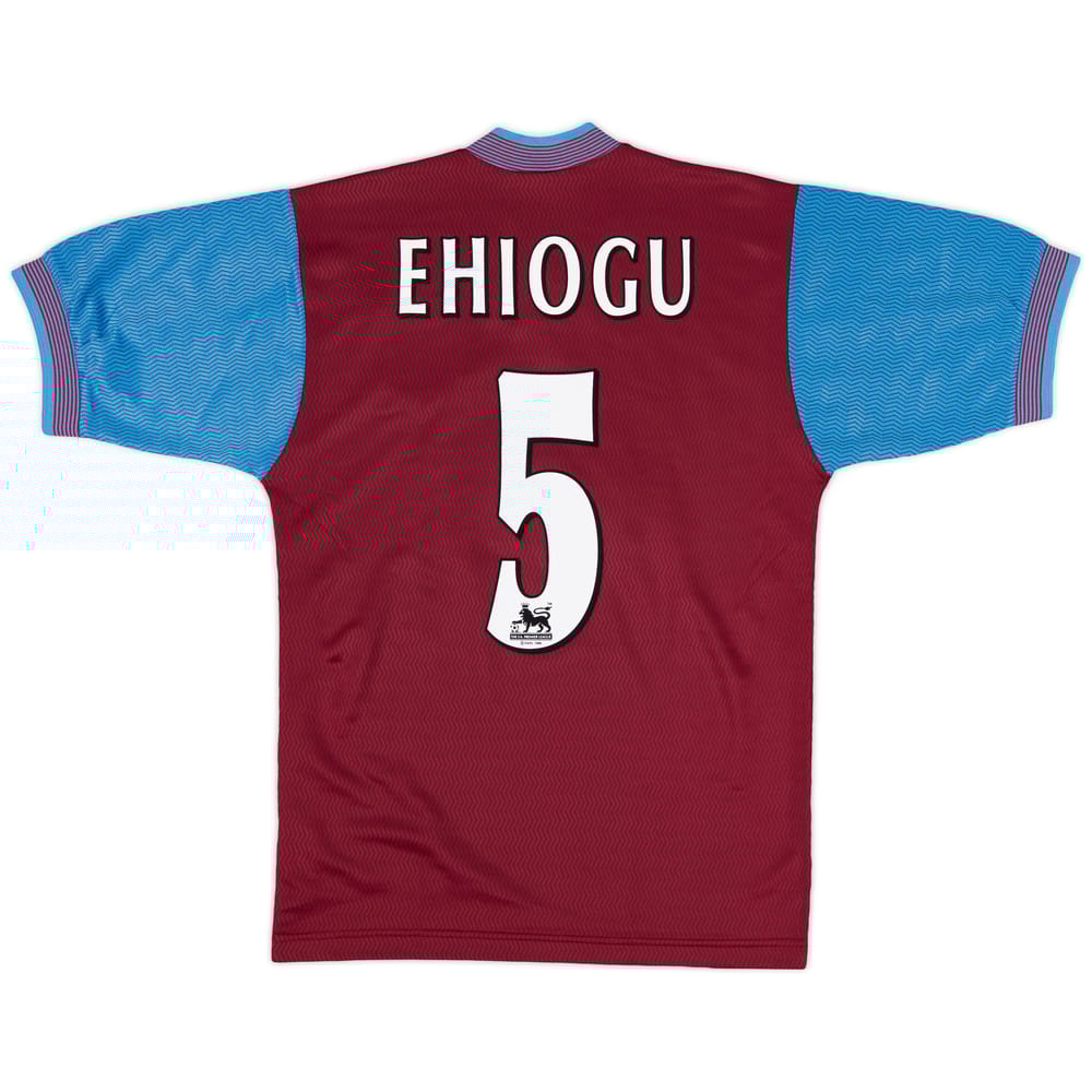 1997-98 Aston Villa Home Shirt Ehiogu #5 - 9/10 - (S)