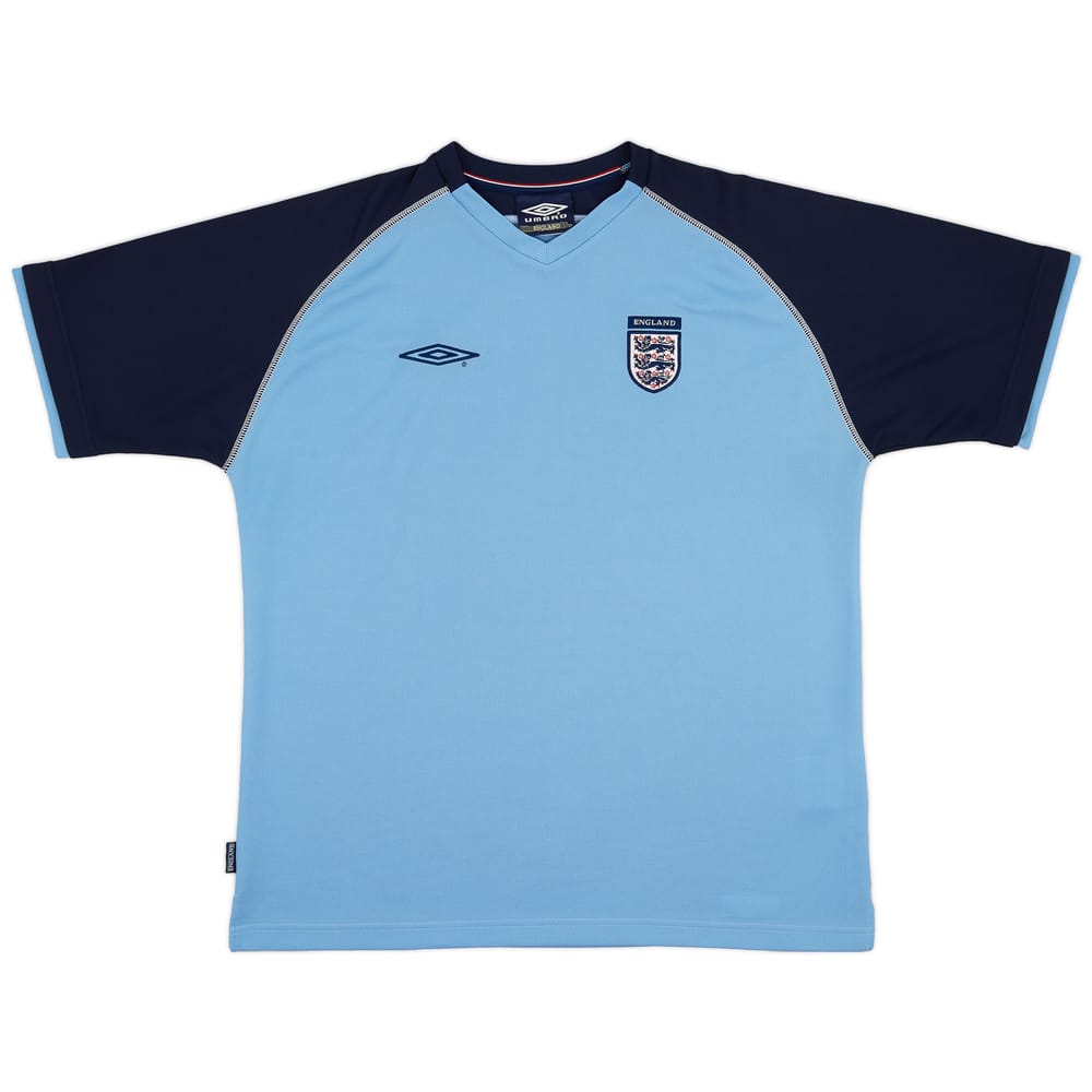 2004-06 England Umbro Training Shirt - 9/10 - (XL)