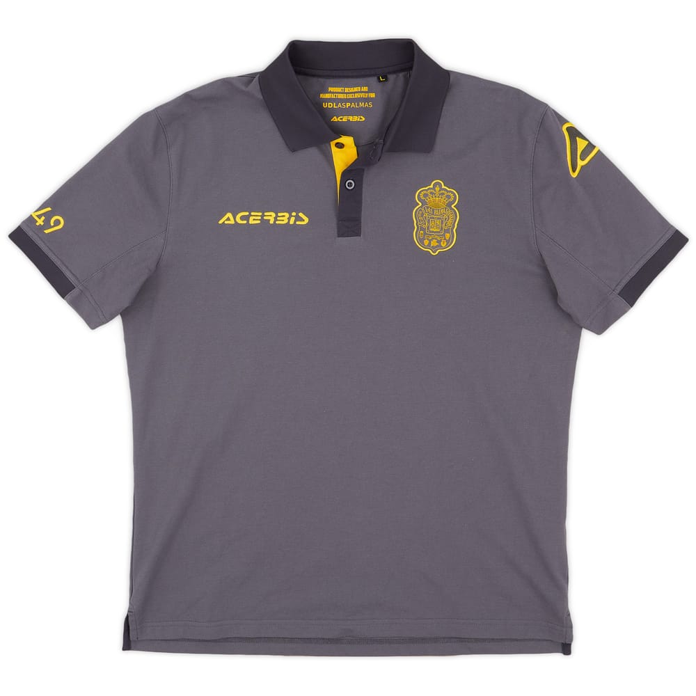 2017-18 Las Palmas Acerbis Polo Shirt - 9/10 - (L)
