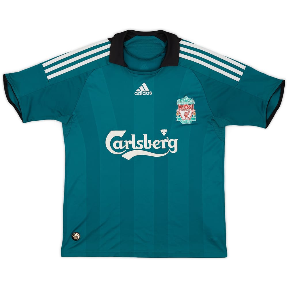 2008-09 Liverpool Third Shirt - 7/10 - (L.Boys)