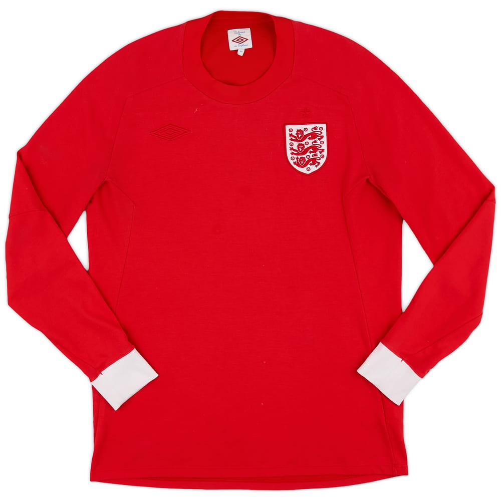 2010-11 England Special Edition Tonal L/S Shirt - 8/10 - (M)