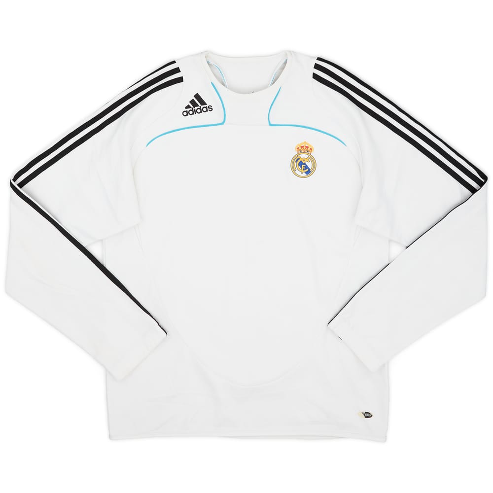 2008-09 Real Madrid adidas Sweat Top - 8/10 - (M/L)