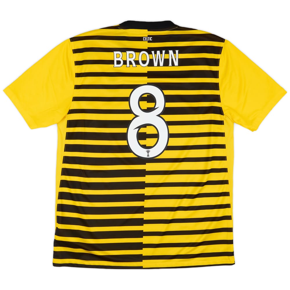 2011-12 Celtic Third Shirt Brown #8 - 8/10 - (L)
