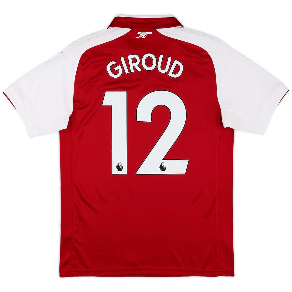2017-18 Arsenal Home Shirt Giroud #12 - 9/10 - (S)