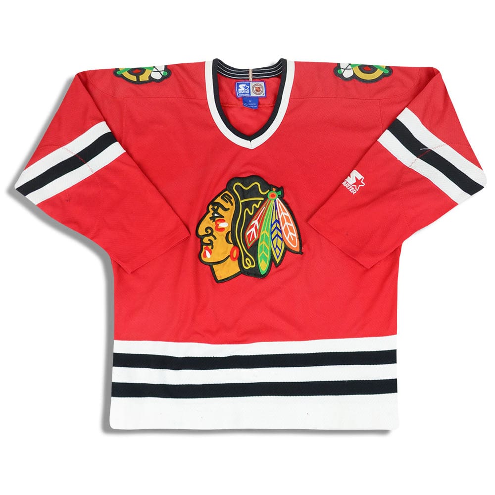 1999-00 Chicago Blackhawks Starter Jersey (Away) S