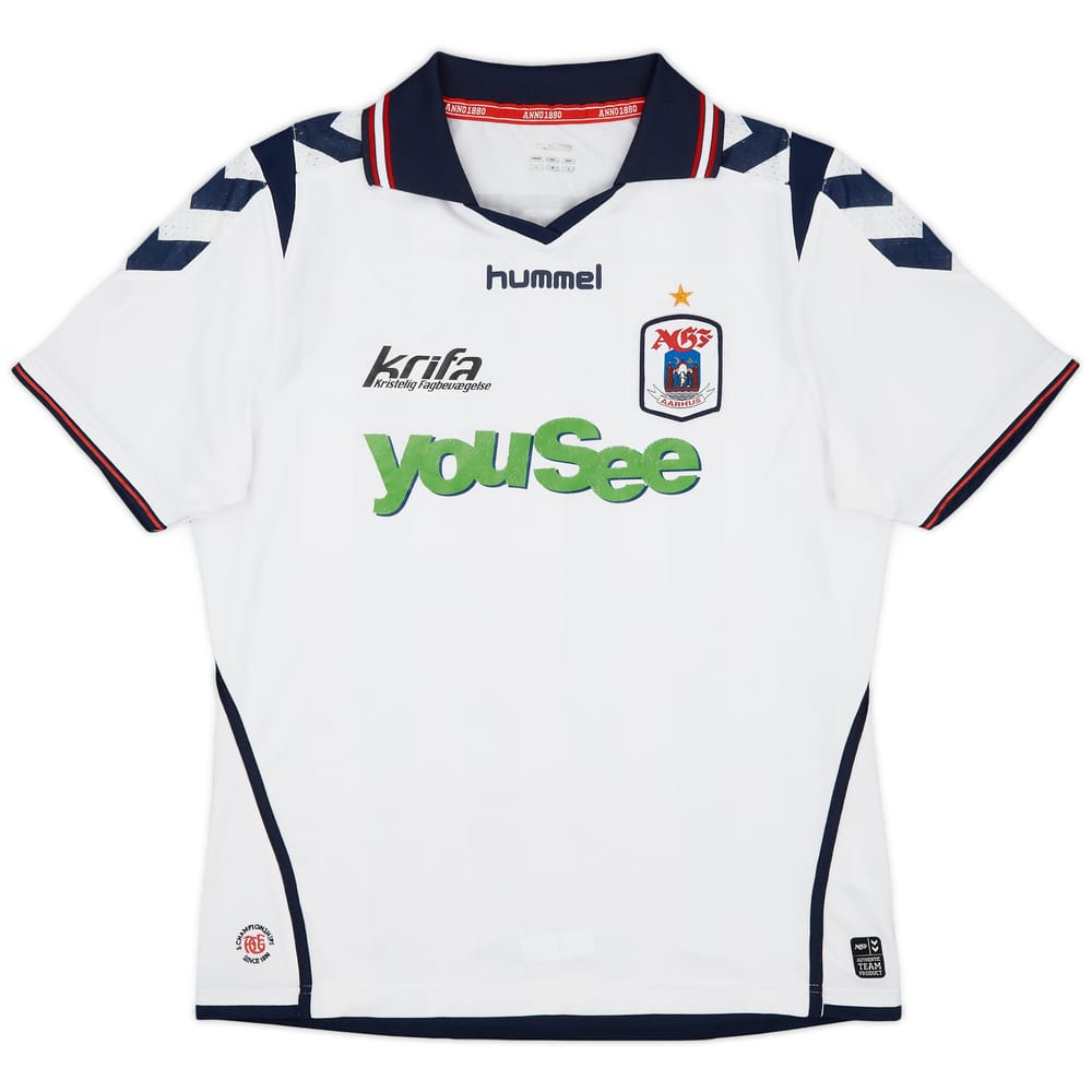 2013-15 AGF Aarhus Home Shirt - 6/10 - (L)