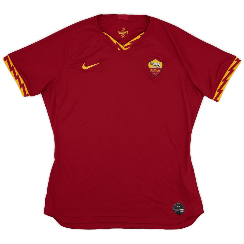 2019-20 Roma Home Shirt - 9/10 - (Women's XL)