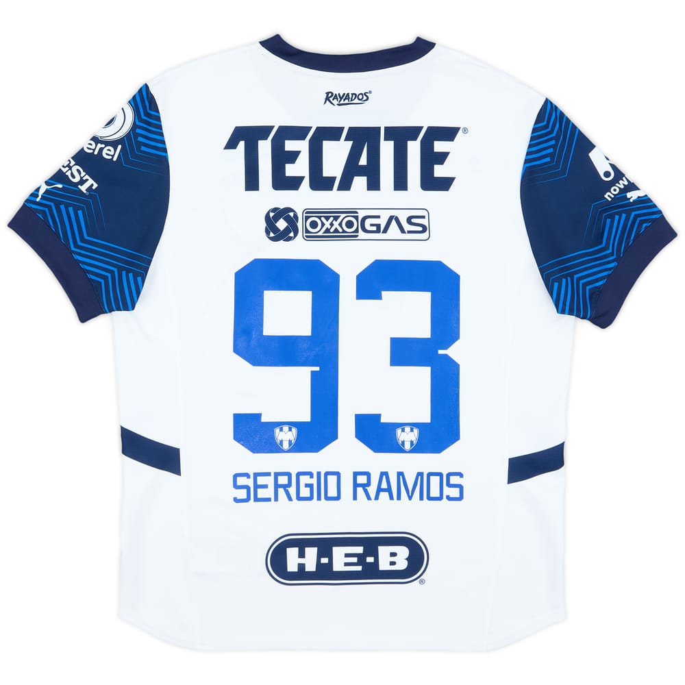 2024-25 Monterrey Away Shirt Sergio Ramos #93