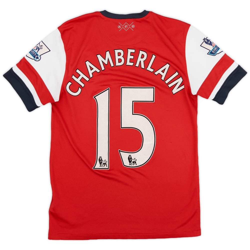 2012-14 Arsenal Home Shirt Chamberlain #15 - 6/10 - (S)