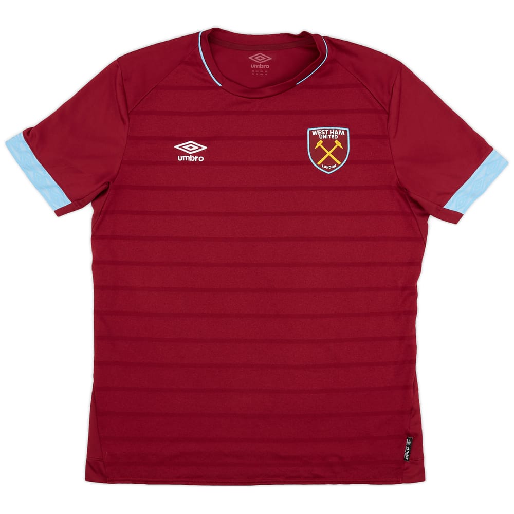 2018-19 West Ham Home Shirt - 9/10 - (XL)