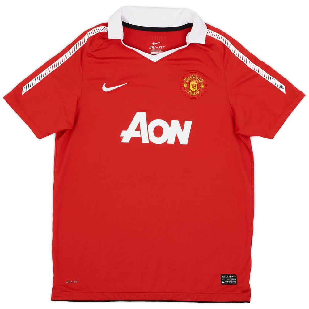 2010-11 Manchester United Home Shirt - 9/10 - (XL.Boys)
