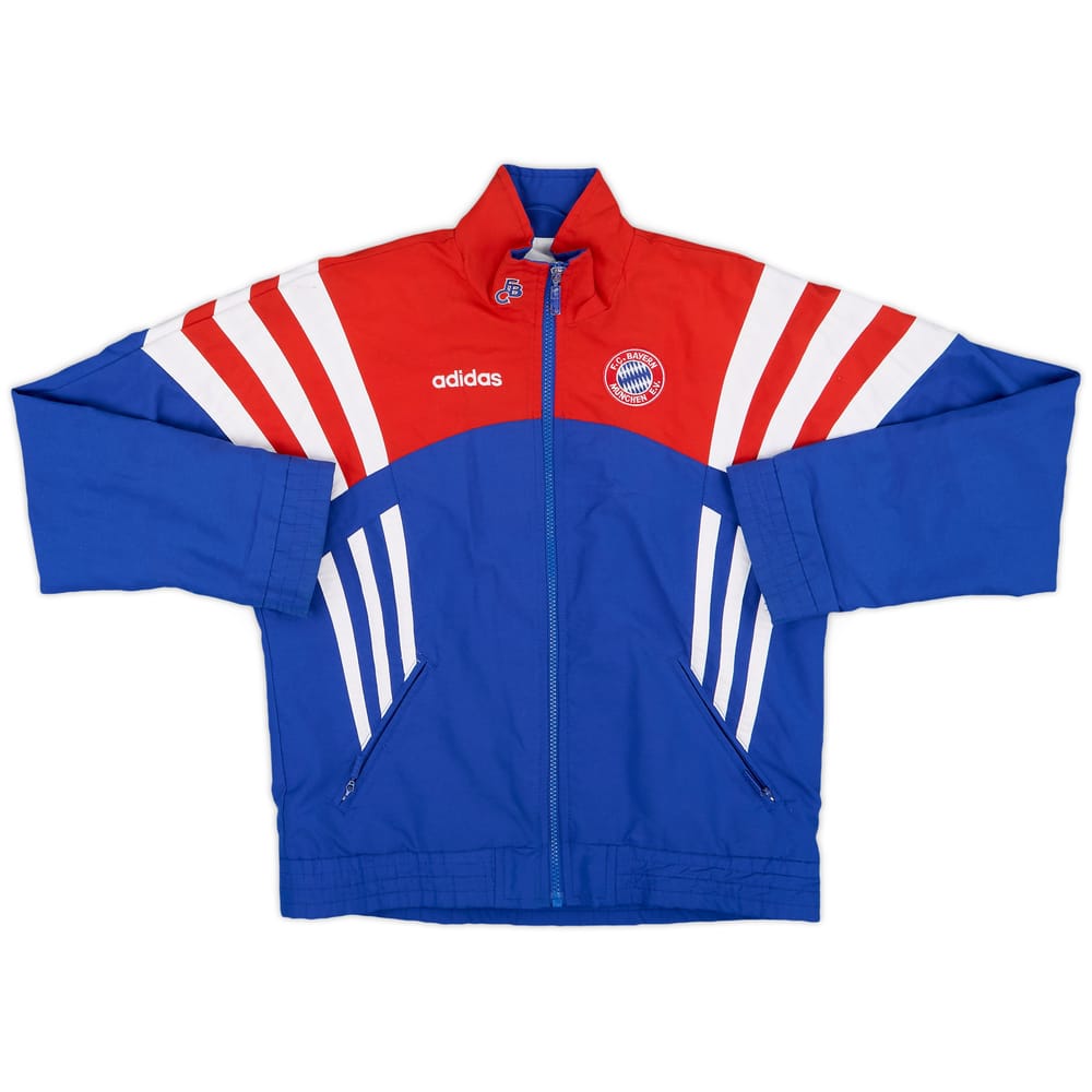 1995-96 Bayern Munich adidas Track Jacket - 7/10 - (M.Boys)