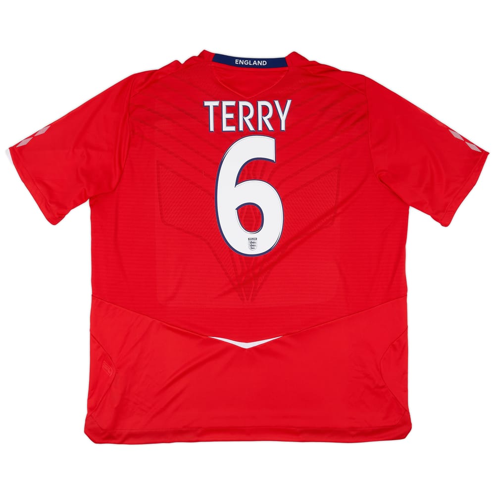 2008-10 England Away Shirt Terry #6 - 9/10 - (3XL)