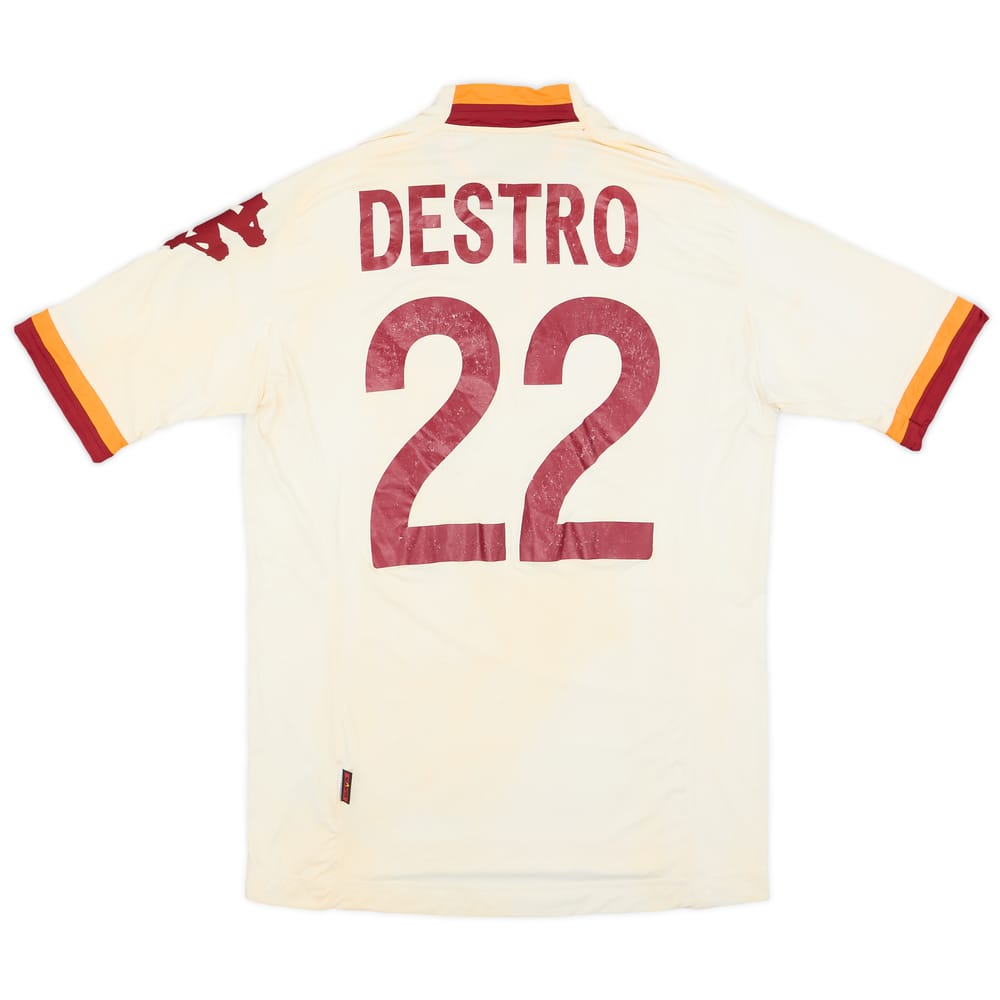 2012-13 Roma Away Shirt Destro #22 - 4/10 - (XL)