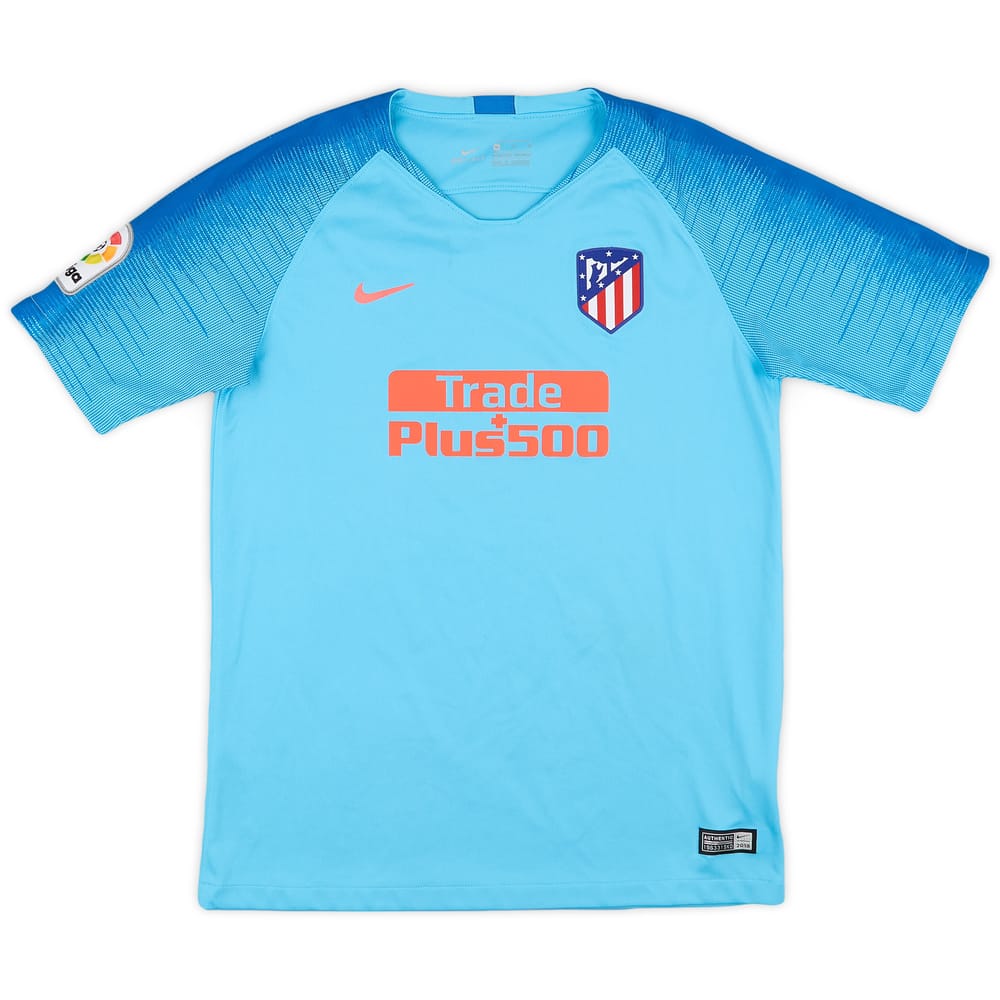 2018-19 Atletico Madrid Away Shirt - 7/10 - (XL.Boys)