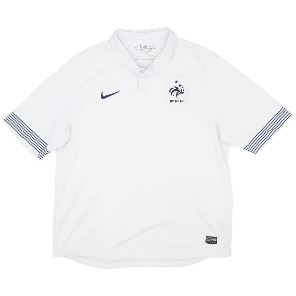 2012-13 France Away Shirt - 7/10 - (XXL)