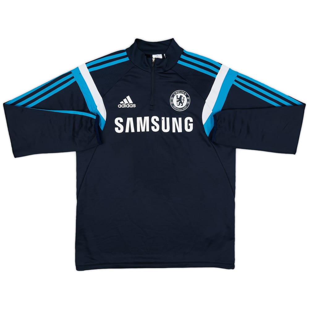 2014-15 Chelsea adidas 1/4 Zip Drill Top - 7/10 - (L)