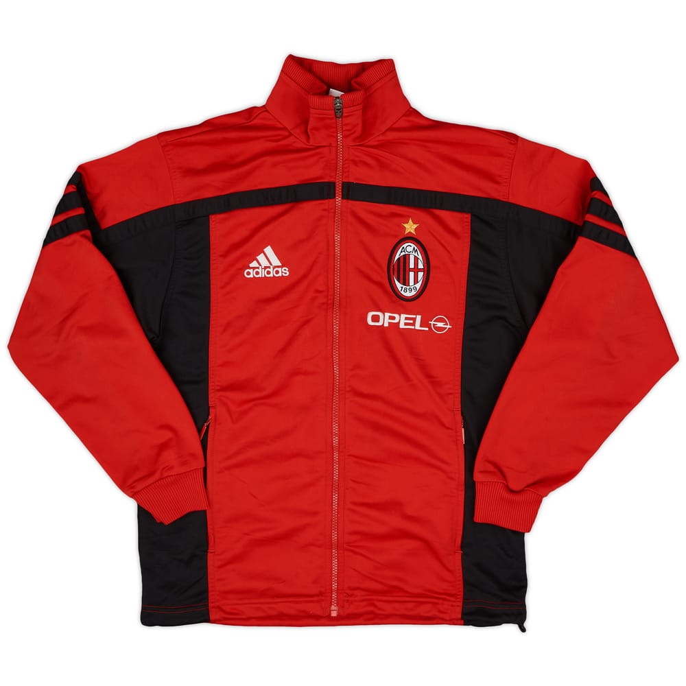 2000-01 AC Milan adidas Track Jacket - 9/10 - (XL.Boys)