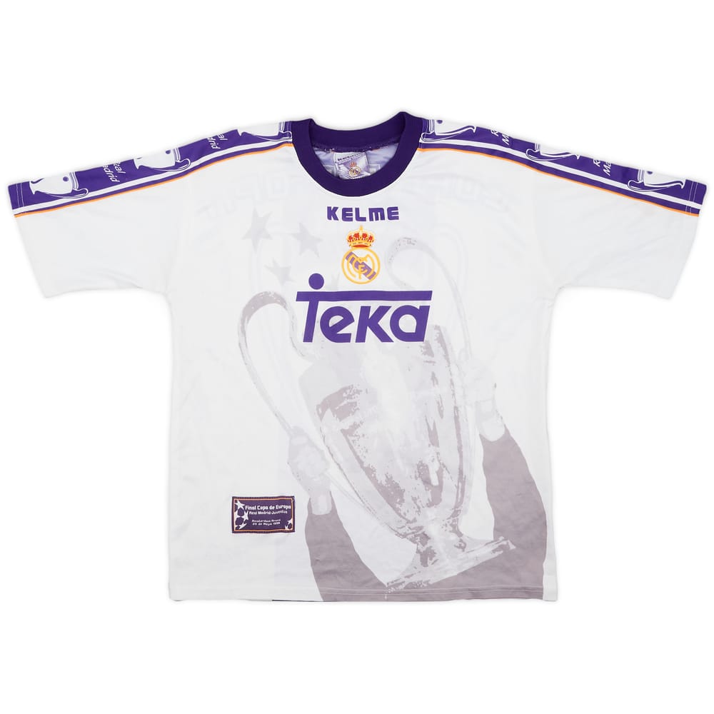 1997-98 Real Madrid Kelme 'Copa Europa 1998' Leisure Shirt - 6/10 - (S)