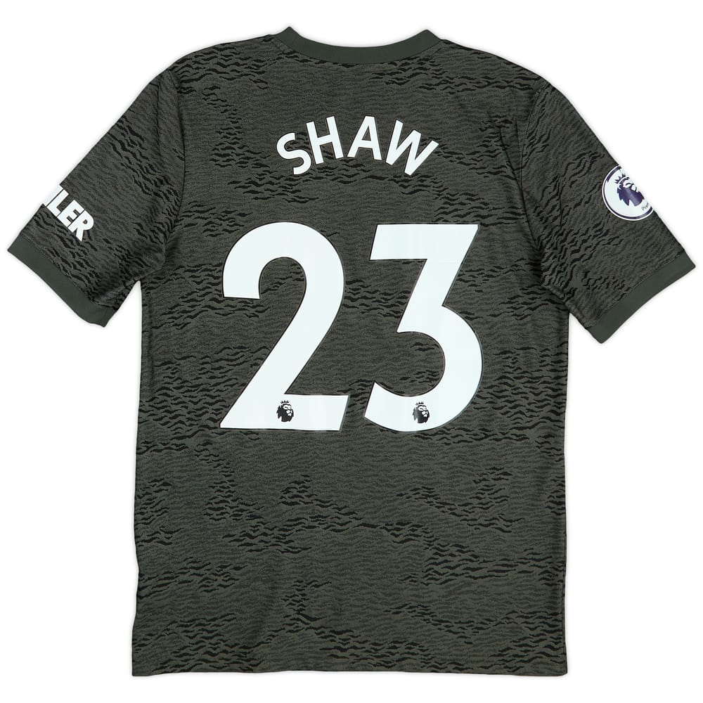 2020-21 Manchester United Away Shirt Shaw #23 - 9/10 - (XL.Boys)