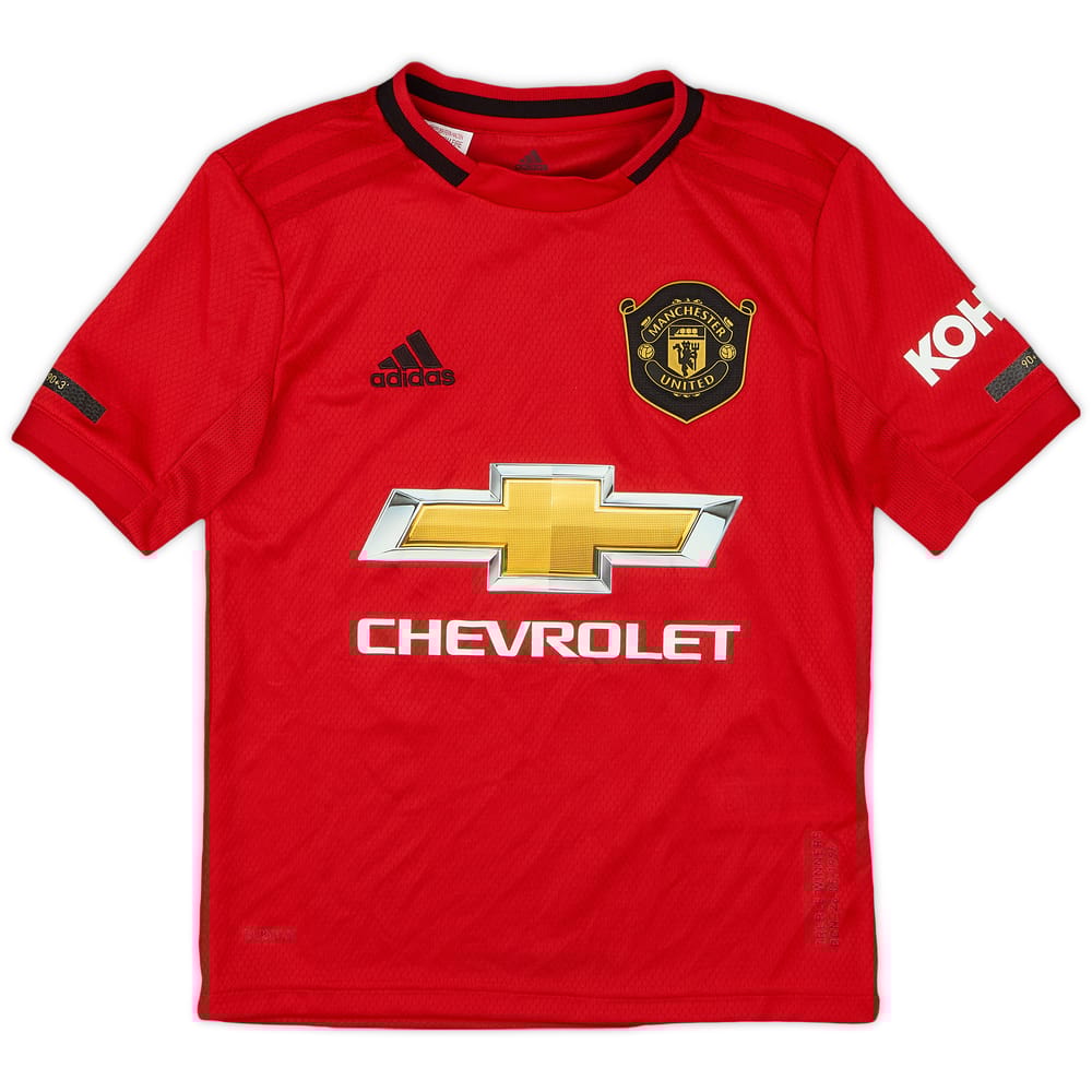 2019-20 Manchester United Home Shirt - 9/10 - (S.Boys)
