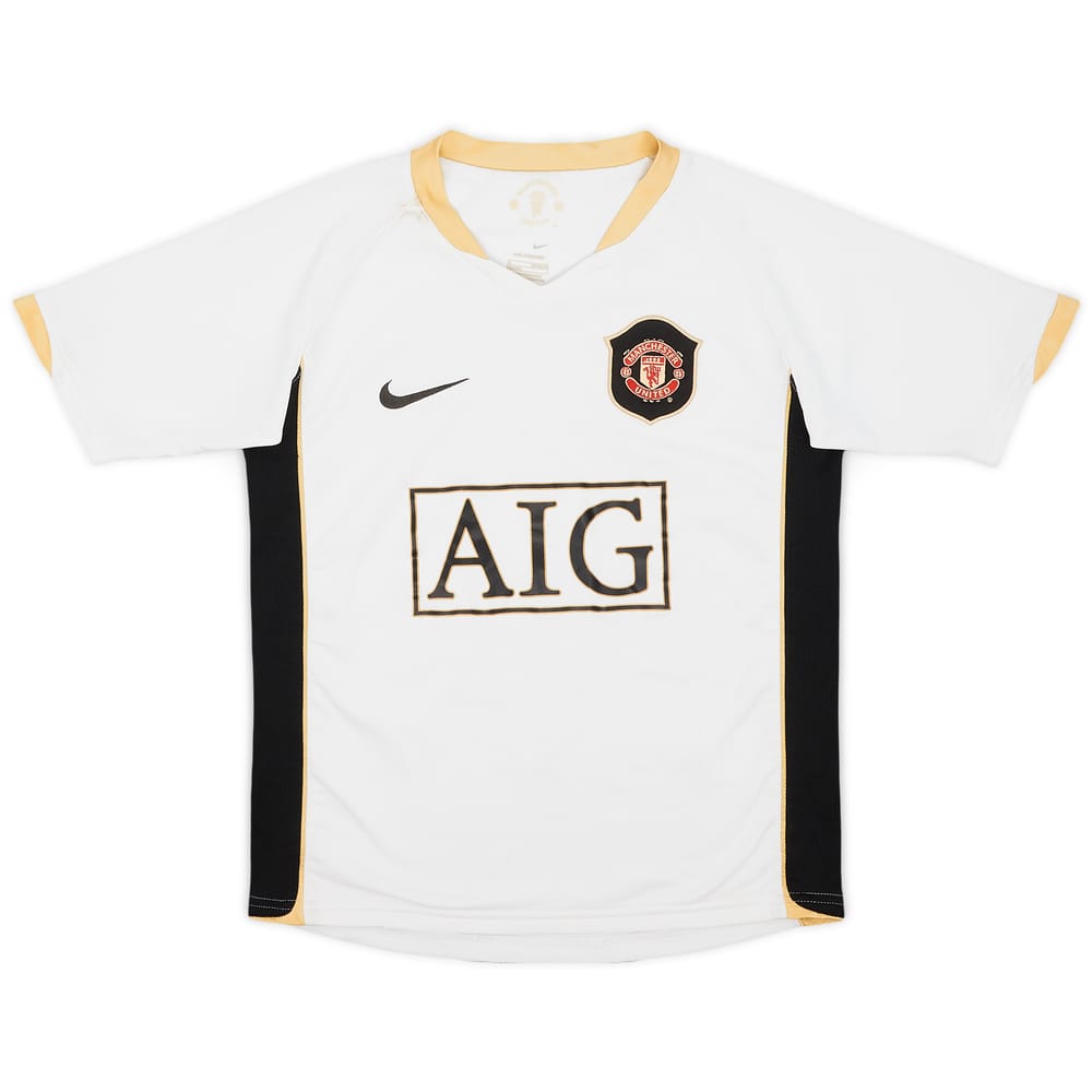 2006-08 Manchester United Away Shirt - 6/10 - (S.Boys)