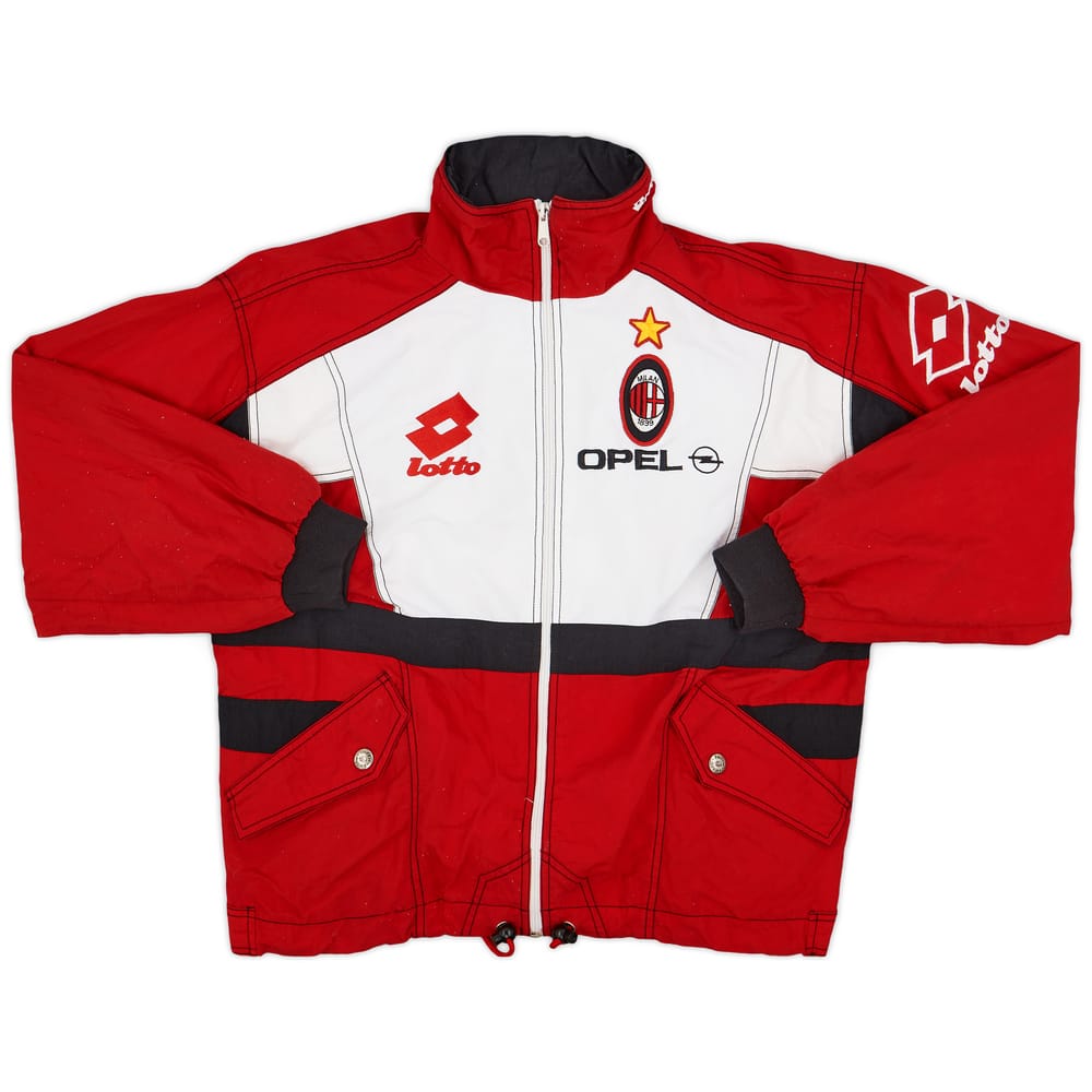 1995-96 AC Milan Lotto Track Jacket - 8/10 - (M/L)