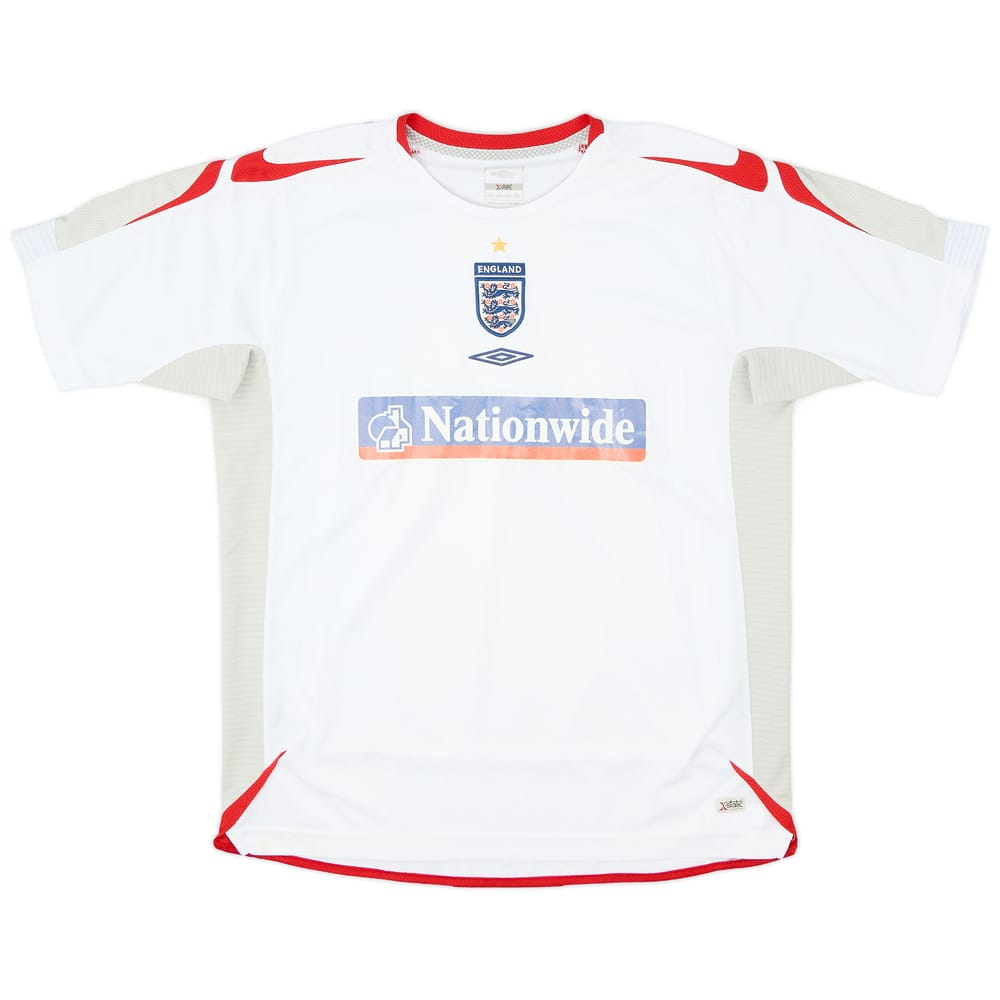 2005-06 England Umbro Training Shirt - 6/10 - (L)