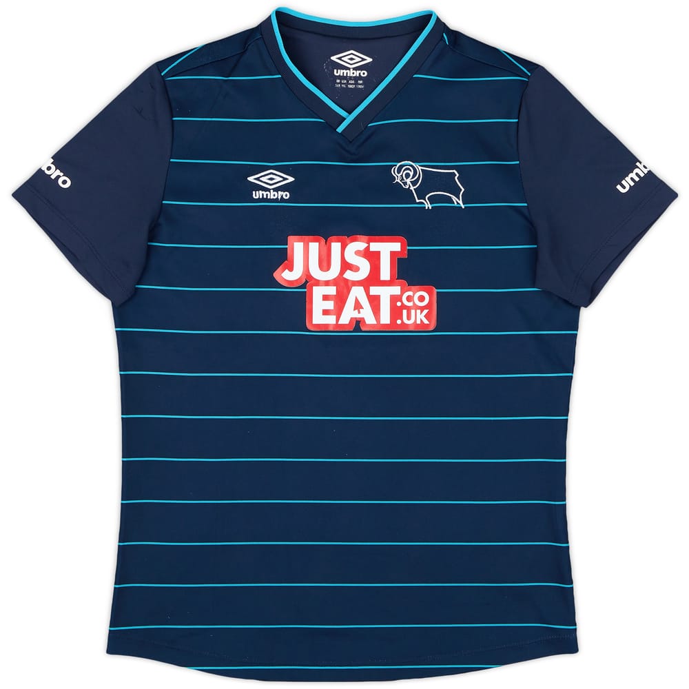 2014-15 Derby County Away Shirt - 8/10 - (XL.Boys)